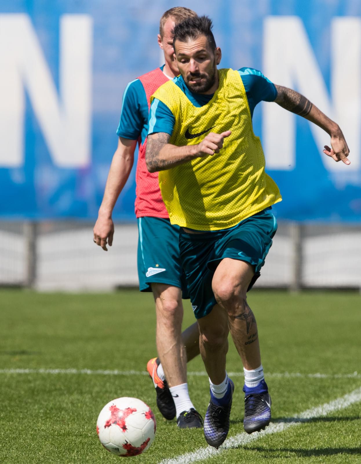 Открытая тренировка «Зенита» перед матчем с «Локомотивом»