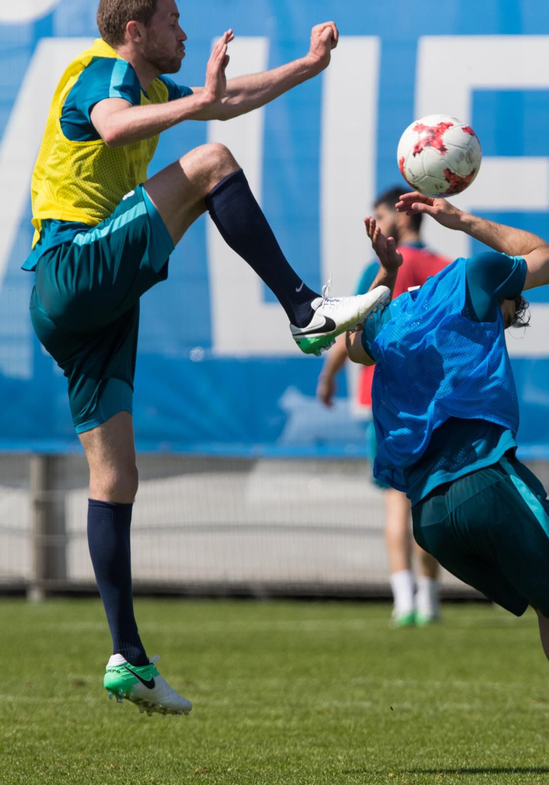 Открытая тренировка «Зенита» перед матчем с «Локомотивом»