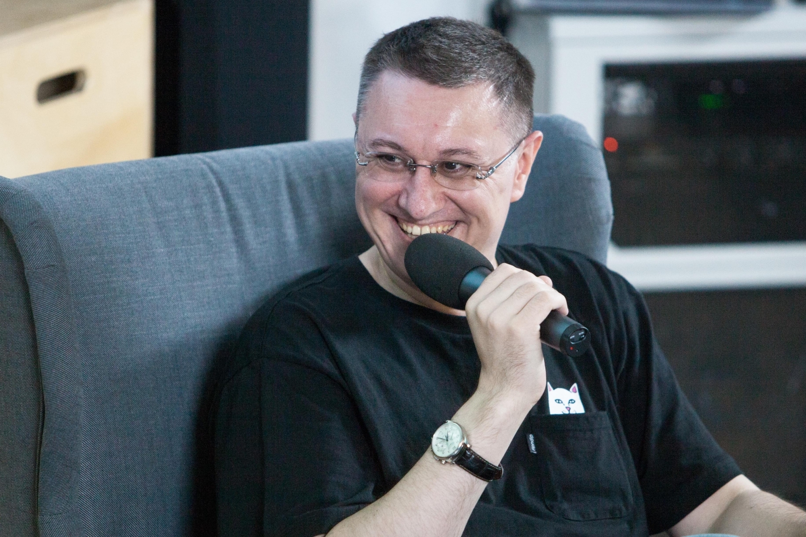 Василий Конов провел лекцию в «Школе спортивной журналистики»