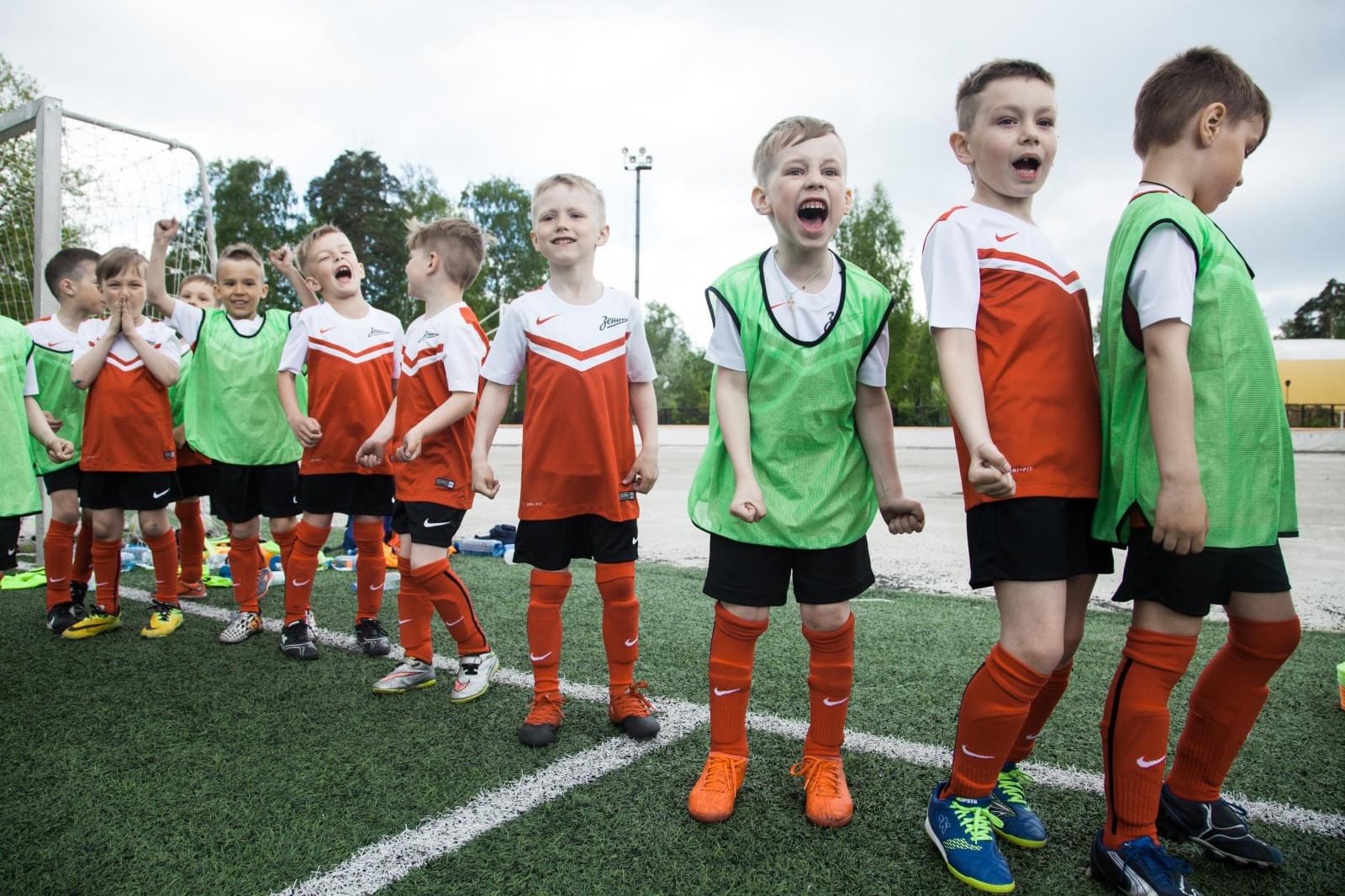 Торжественная церемония открытия филиала Академии ФК «Зенит» в Приморском районе