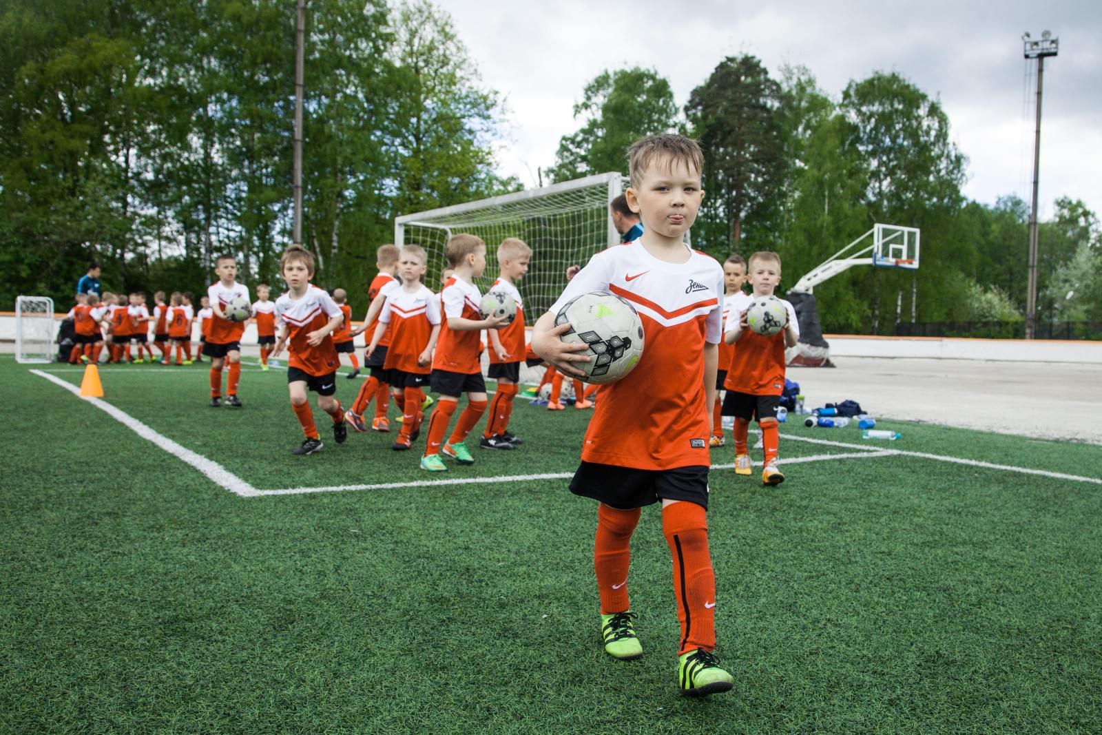 Торжественная церемония открытия филиала Академии ФК «Зенит» в Приморском районе