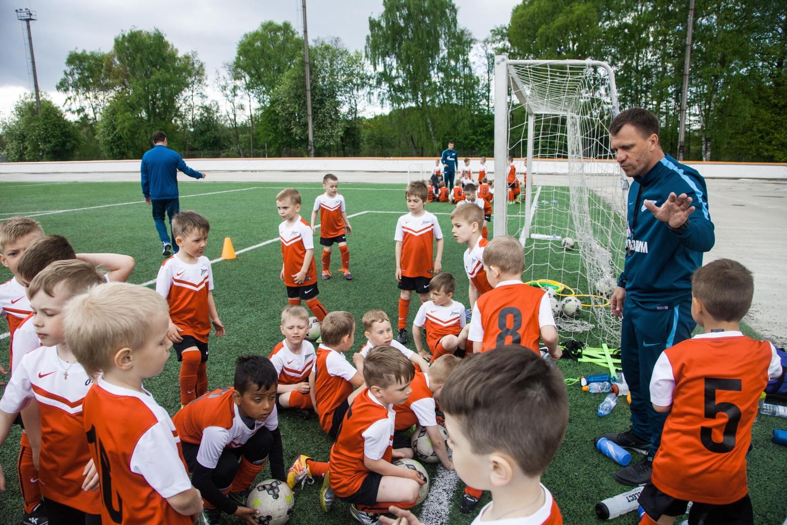 Торжественная церемония открытия филиала Академии ФК «Зенит» в Приморском районе