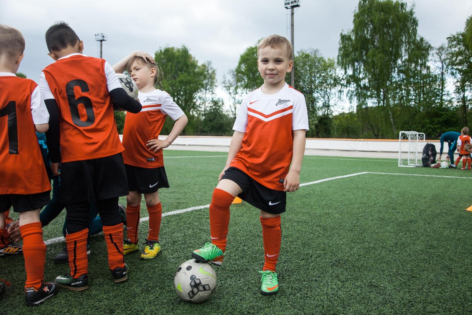 Торжественная церемония открытия филиала Академии ФК «Зенит» в Приморском районе