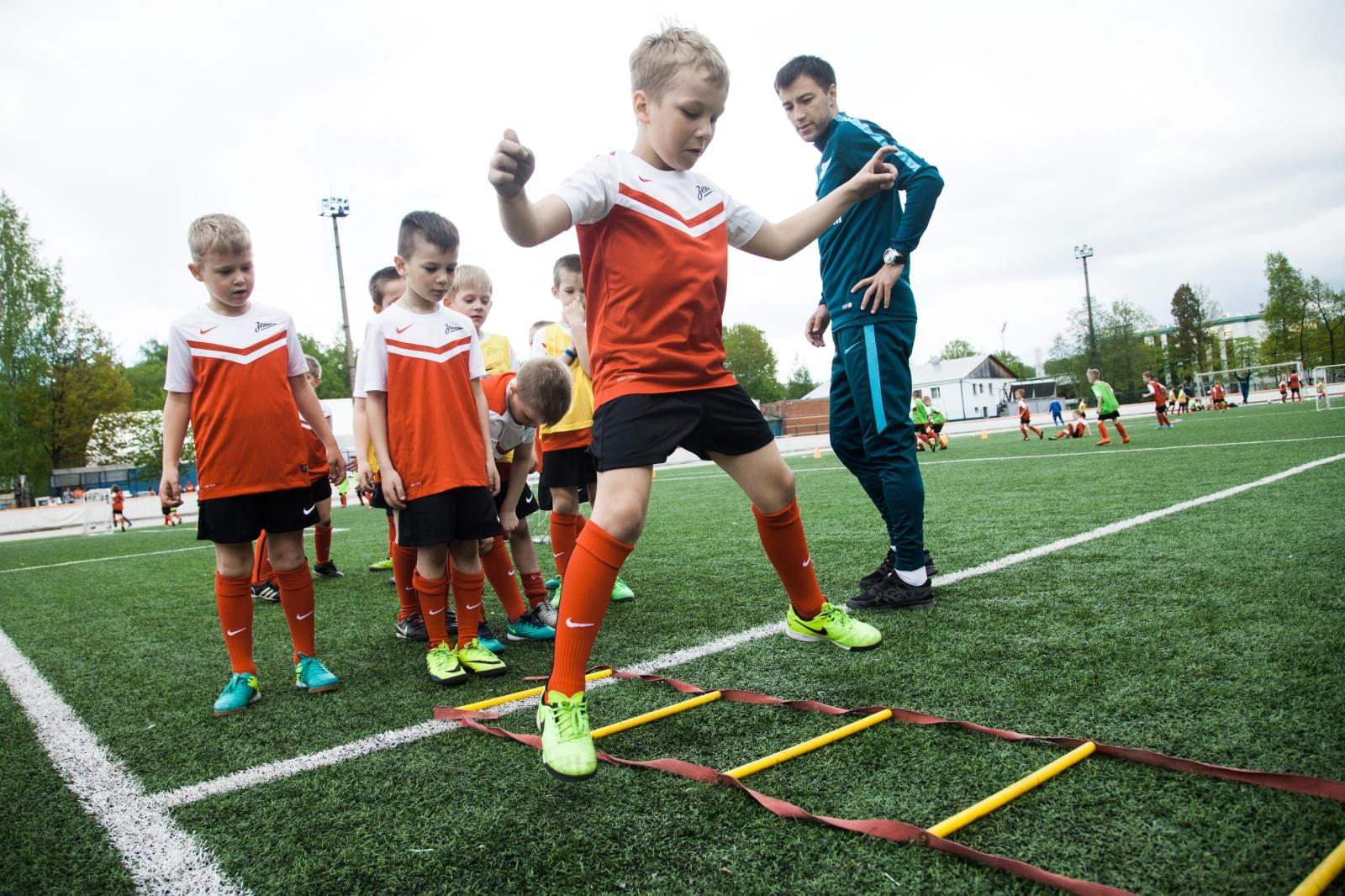 Торжественная церемония открытия филиала Академии ФК «Зенит» в Приморском районе