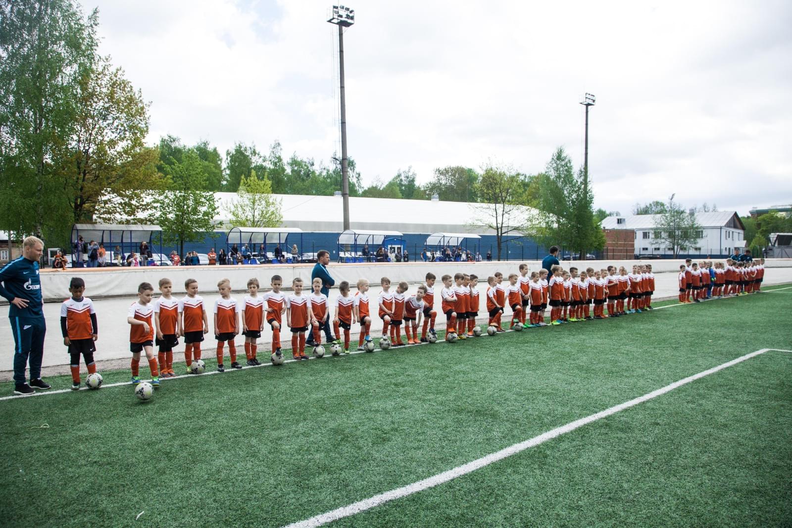 Торжественная церемония открытия филиала Академии ФК «Зенит» в Приморском районе