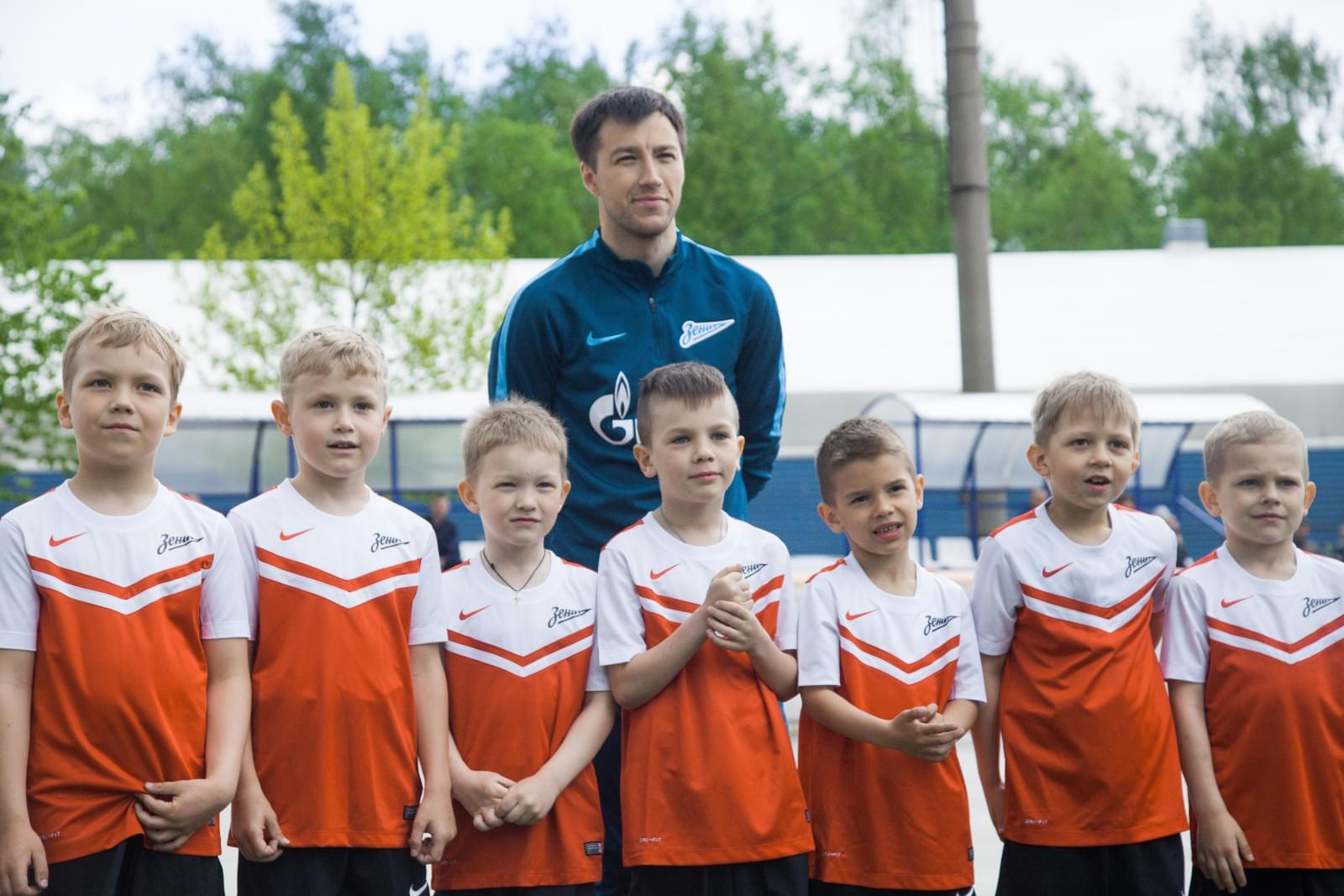 Торжественная церемония открытия филиала Академии ФК «Зенит» в Приморском районе