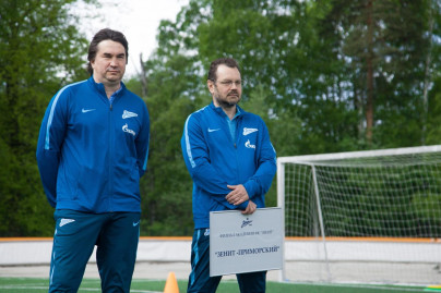 Торжественная церемония открытия филиала Академии ФК «Зенит» в Приморском районе