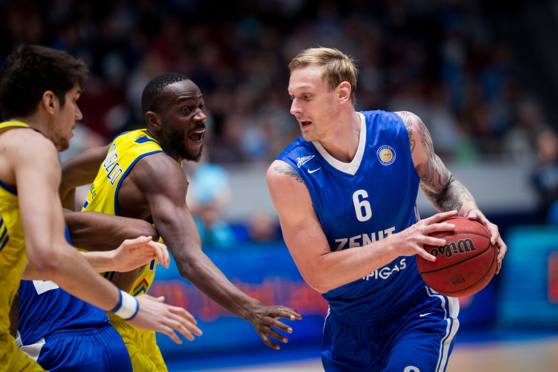 Единая Лига ВТБ 2016/2017, 1/2 финала плей-офф, «Зенит» — «Химки»