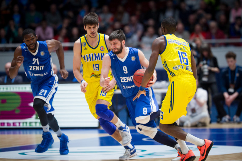 Единая Лига ВТБ 2016/2017, 1/2 финала плей-офф, «Зенит» — «Химки»