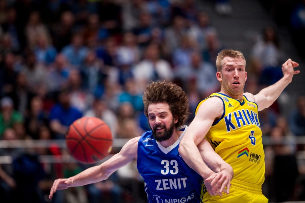 Единая Лига ВТБ 2016/2017, 1/2 финала плей-офф, «Зенит» — «Химки»