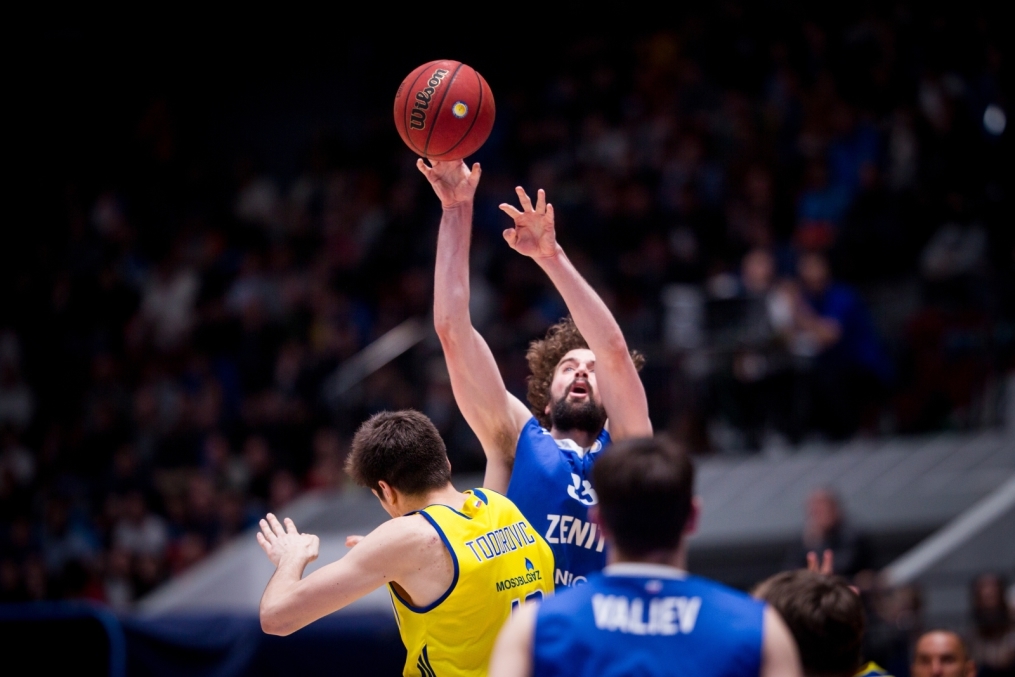 Единая Лига ВТБ 2016/2017, 1/2 финала плей-офф, «Зенит» — «Химки»