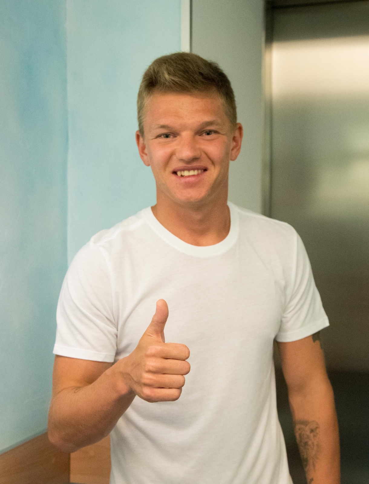 Медосмотр футболистов основного состава ФК «Зенит»