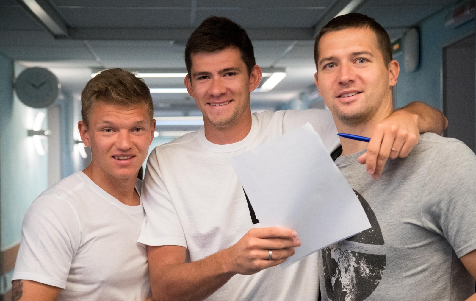 Медосмотр футболистов основного состава ФК «Зенит»