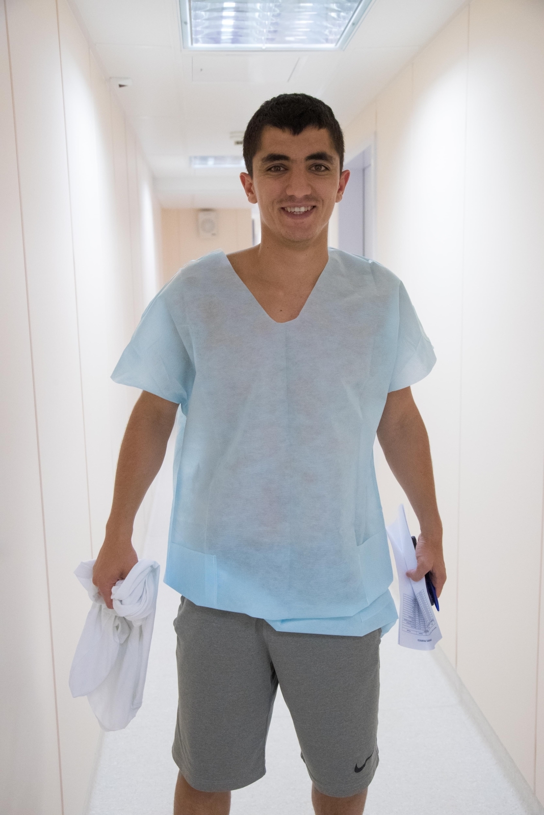 Медосмотр футболистов основного состава ФК «Зенит»