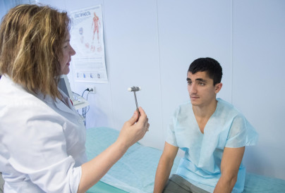 Медосмотр футболистов основного состава ФК «Зенит»