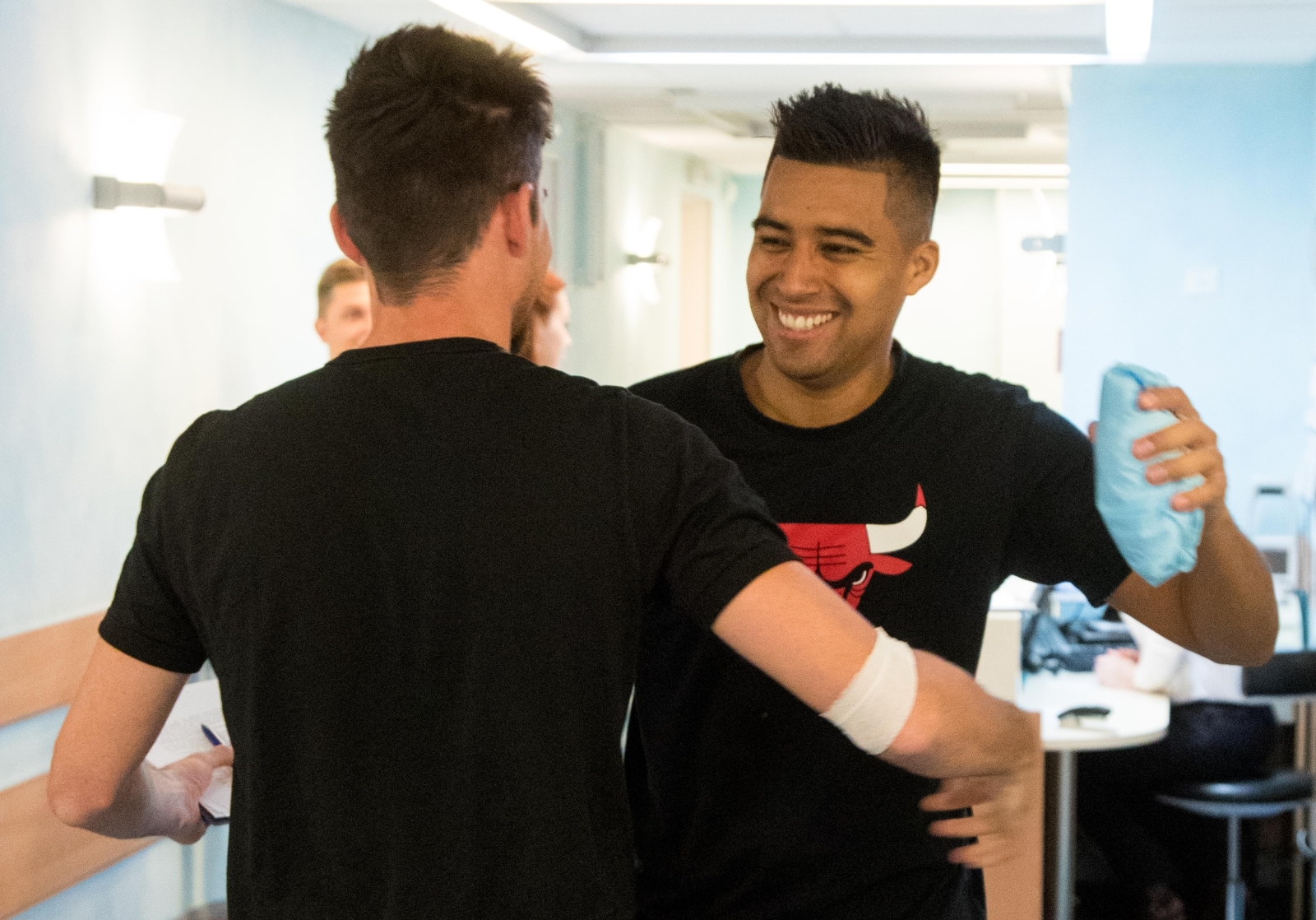 Медосмотр футболистов основного состава ФК «Зенит»