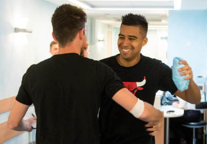 Медосмотр футболистов основного состава ФК «Зенит»