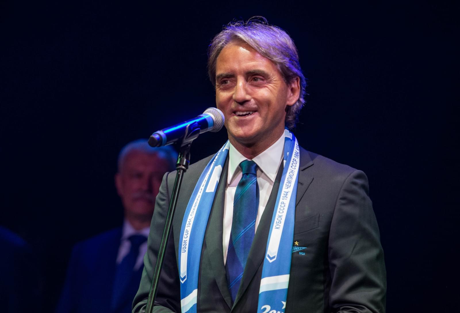 Презентация нового главного тренера «Зенита» Роберто Манчини