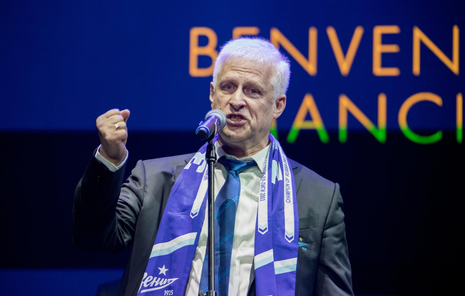 Презентация нового главного тренера «Зенита» Роберто Манчини