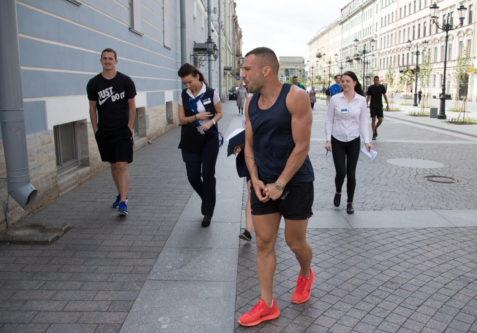 Второй день медосмотр футболистов основного состава ФК «Зенит»