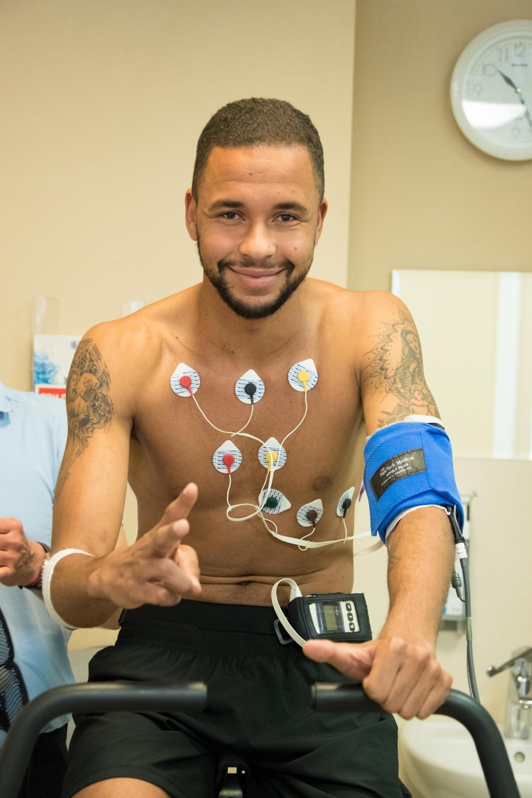 Второй день медосмотр футболистов основного состава ФК «Зенит»