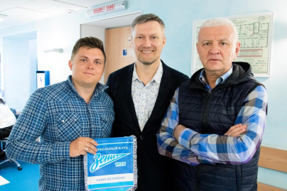 Второй день медосмотр футболистов основного состава ФК «Зенит»