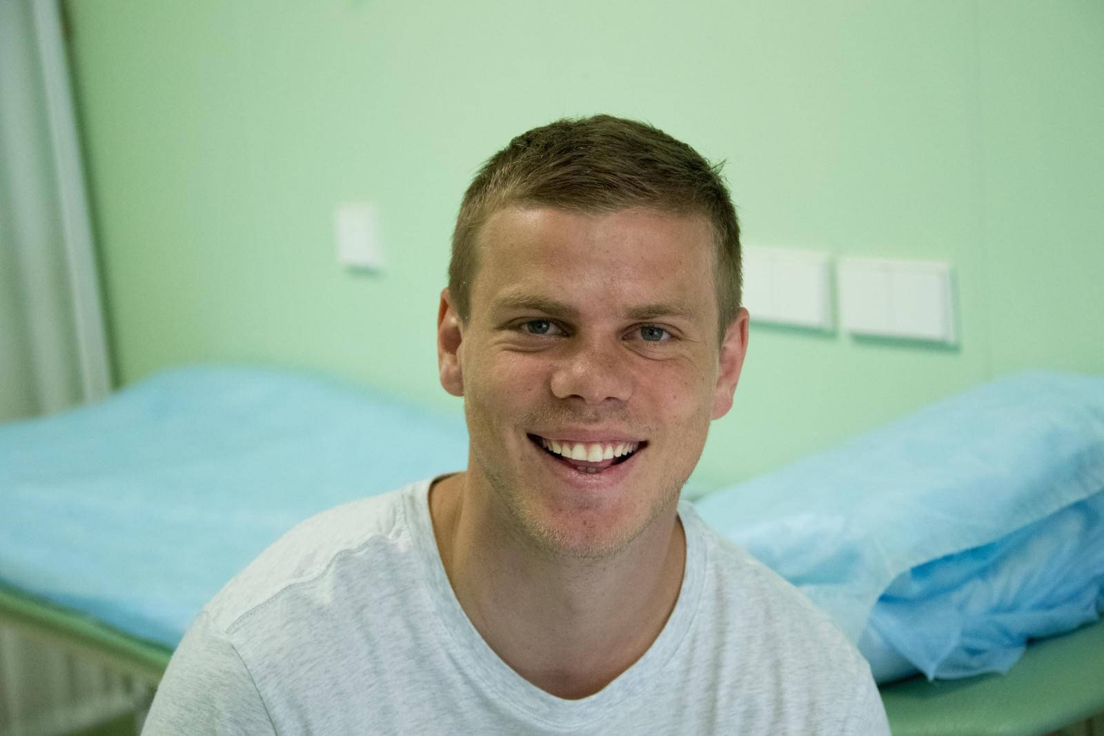 Второй день медосмотр футболистов основного состава ФК «Зенит»