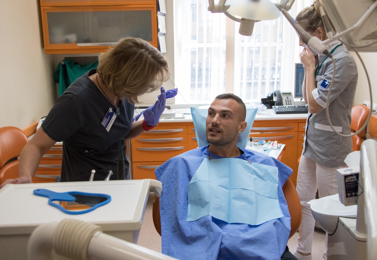 Второй день медосмотр футболистов основного состава ФК «Зенит»