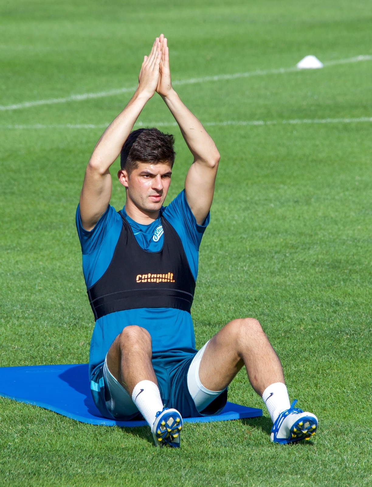 «Газпром»-тренировочные сборы в Австрии: 15 июня, вечерняя тренировка