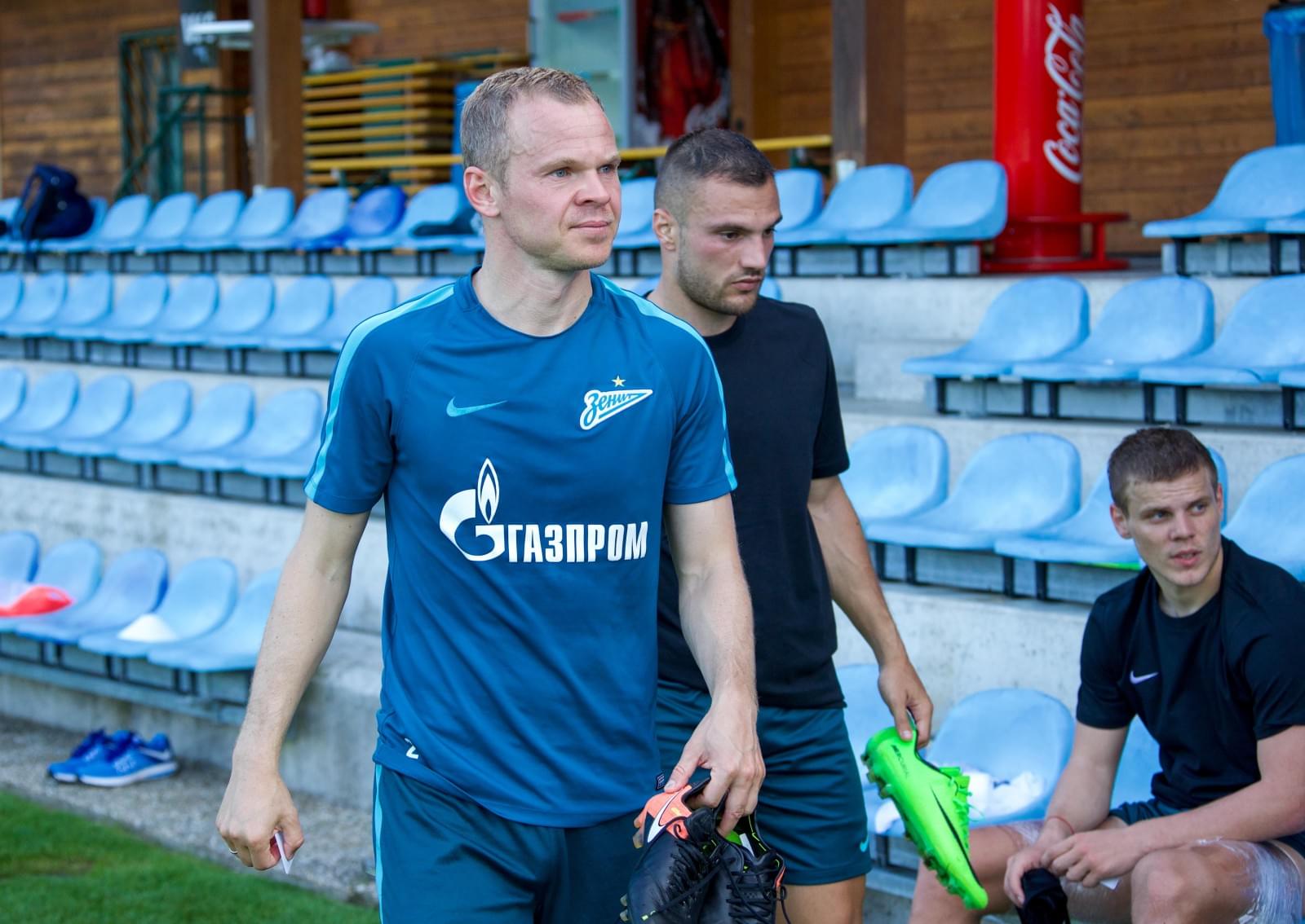 «Газпром»-тренировочные сборы в Австрии: 15 июня, вечерняя тренировка