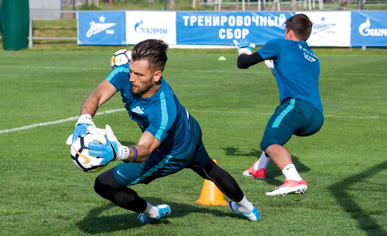 «Газпром»-тренировочные сборы в Австрии: 15 июня, вечерняя тренировка