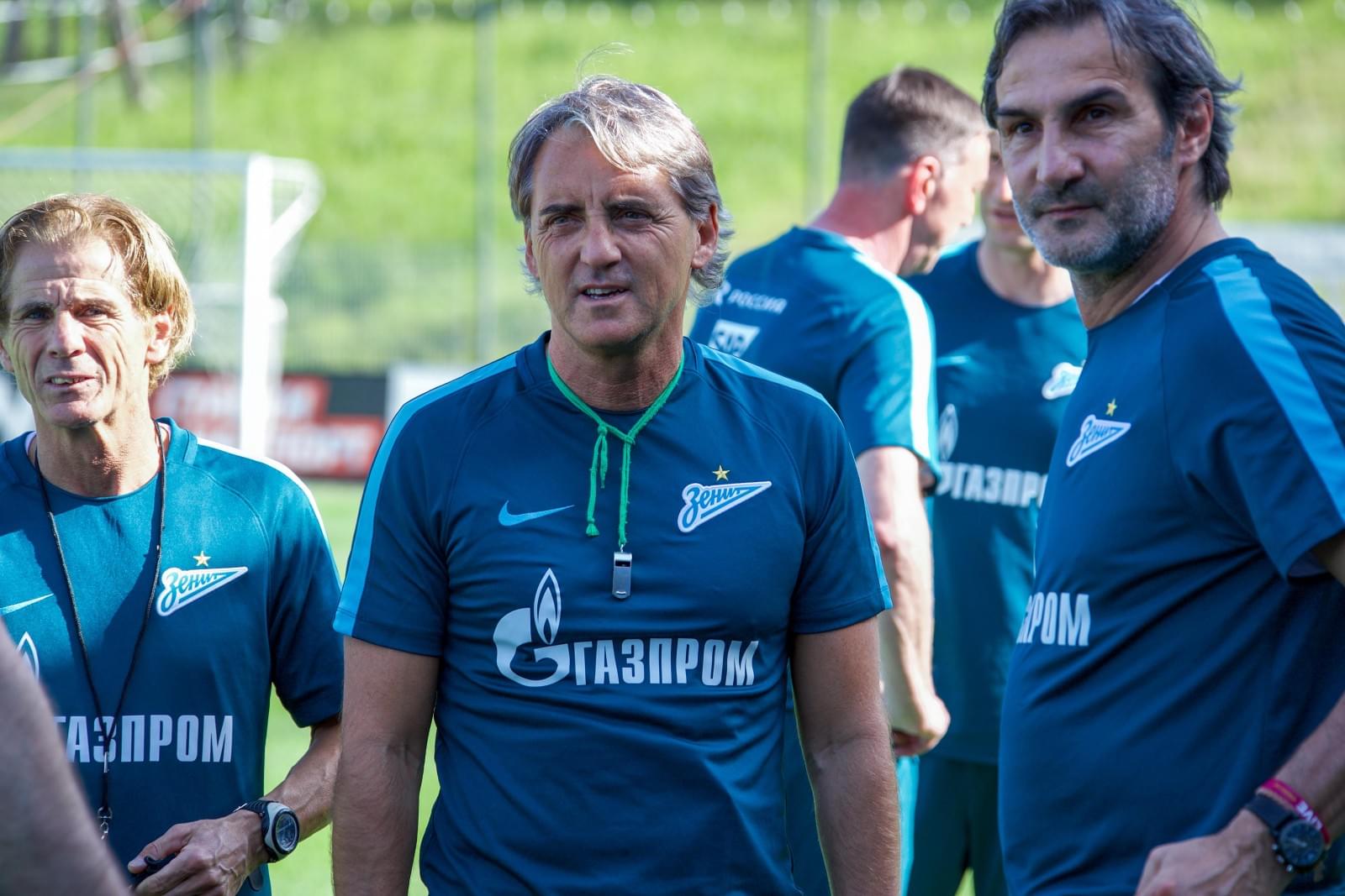 «Газпром»-тренировочные сборы в Австрии: 15 июня, вечерняя тренировка