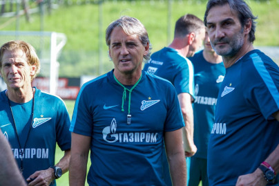 «Газпром»-тренировочные сборы в Австрии: 15 июня, вечерняя тренировка