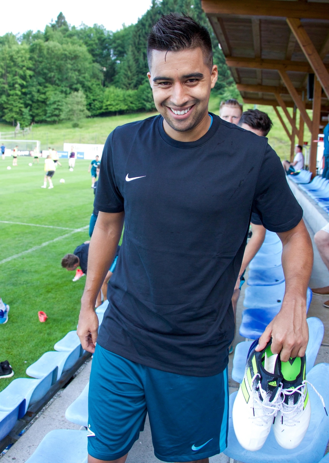 «Газпром»-тренировочные сборы в Австрии: 15 июня, вечерняя тренировка