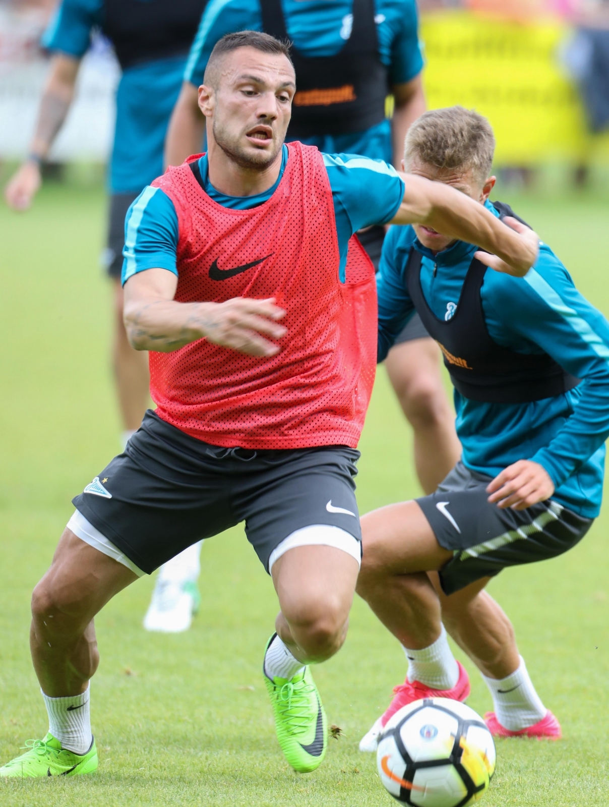 «Газпром»-тренировочные сборы в Австрии: 16 июня, вечерняя тренировка