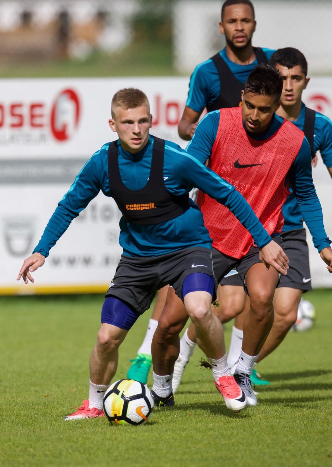 «Газпром»-тренировочные сборы в Австрии: 16 июня, вечерняя тренировка