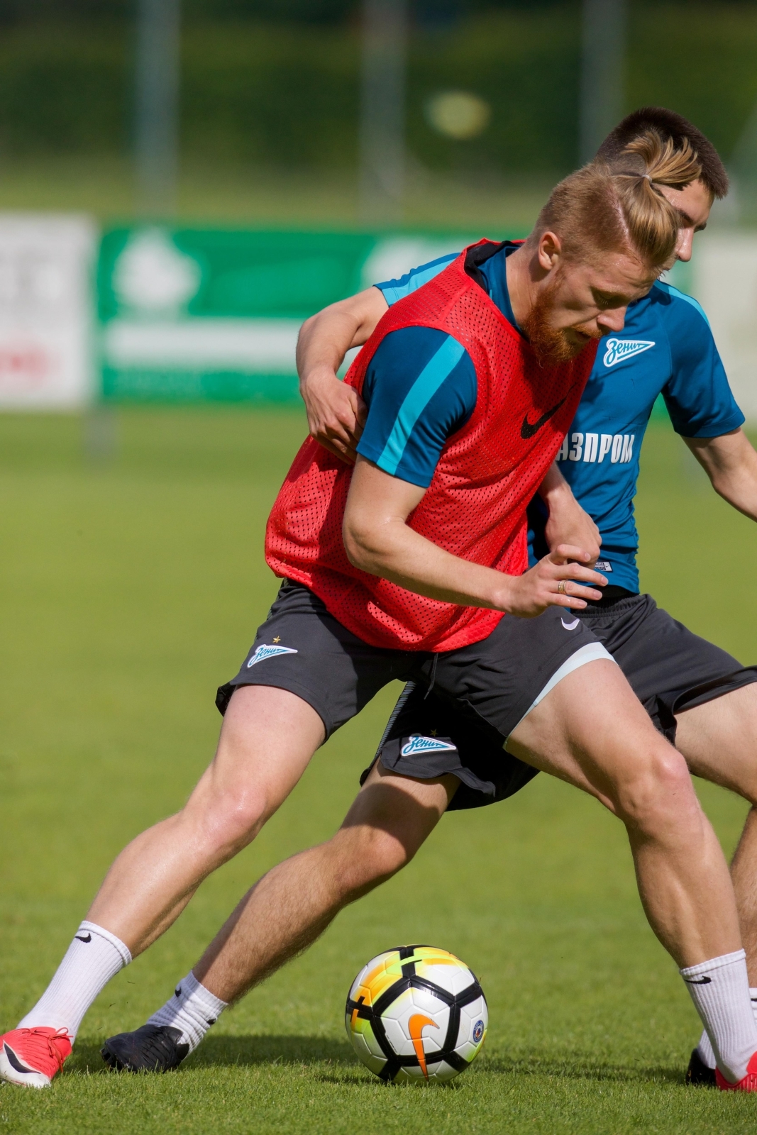 «Газпром»-тренировочные сборы в Австрии: 16 июня, вечерняя тренировка