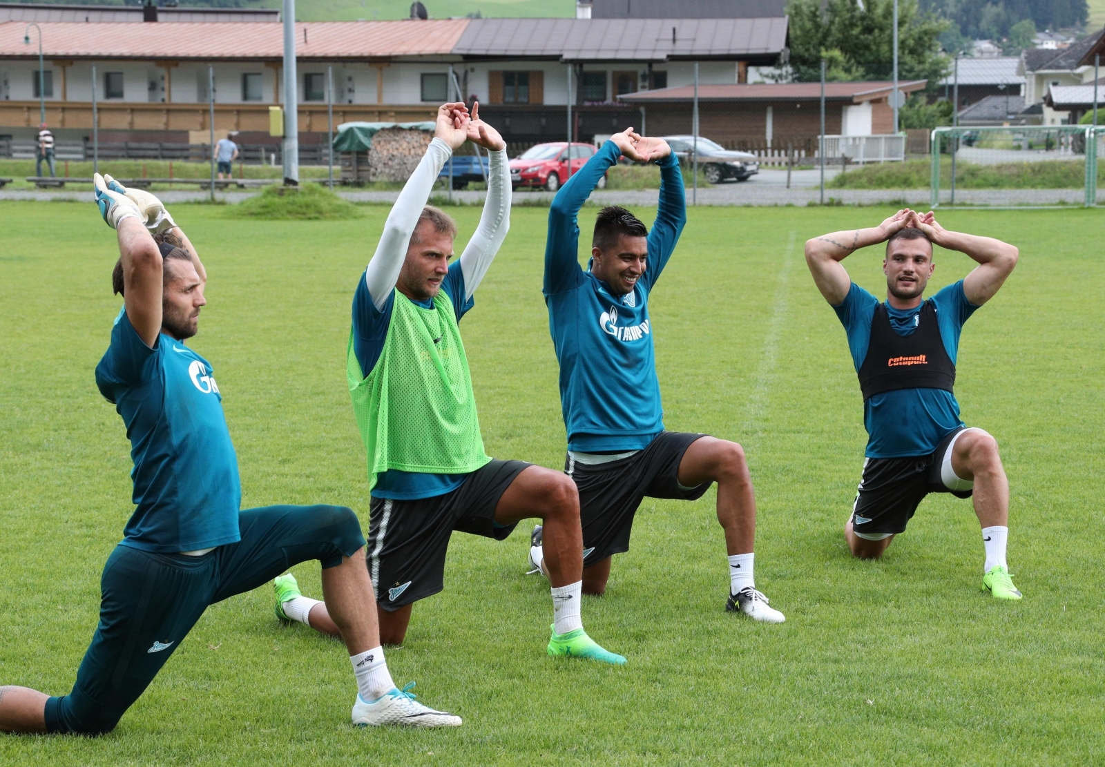 «Газпром»-тренировочные сборы в Австрии: 16 июня, вечерняя тренировка