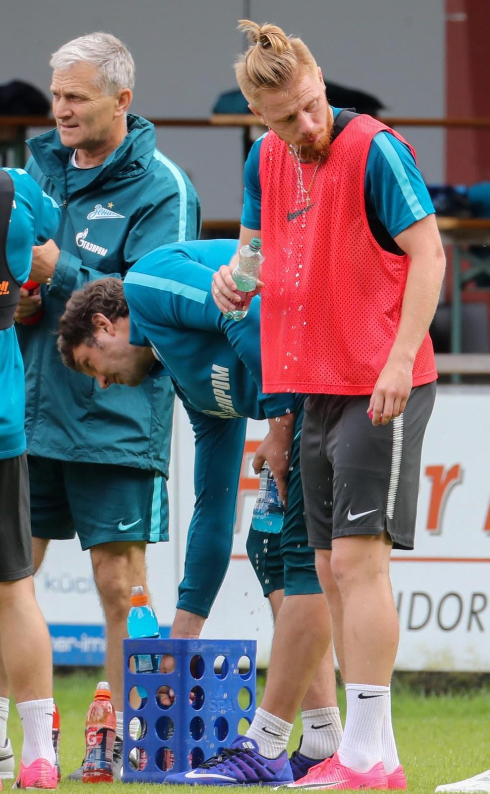 «Газпром»-тренировочные сборы в Австрии: 16 июня, вечерняя тренировка