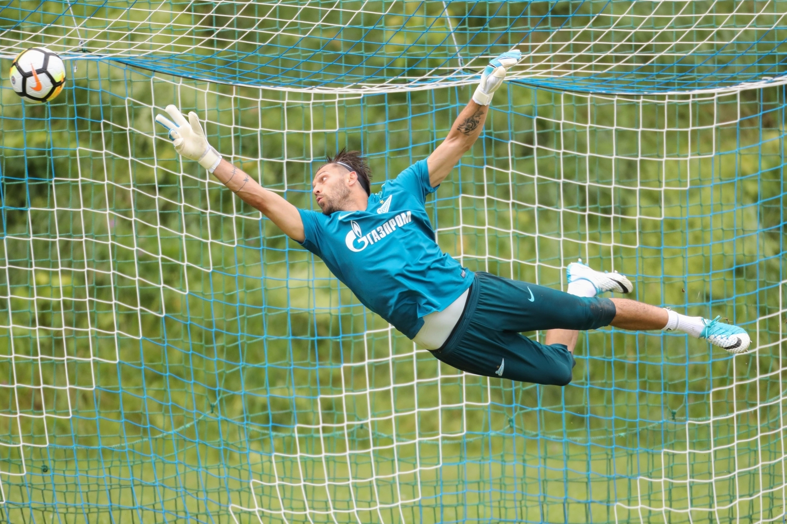 «Газпром»-тренировочные сборы в Австрии: 16 июня, вечерняя тренировка