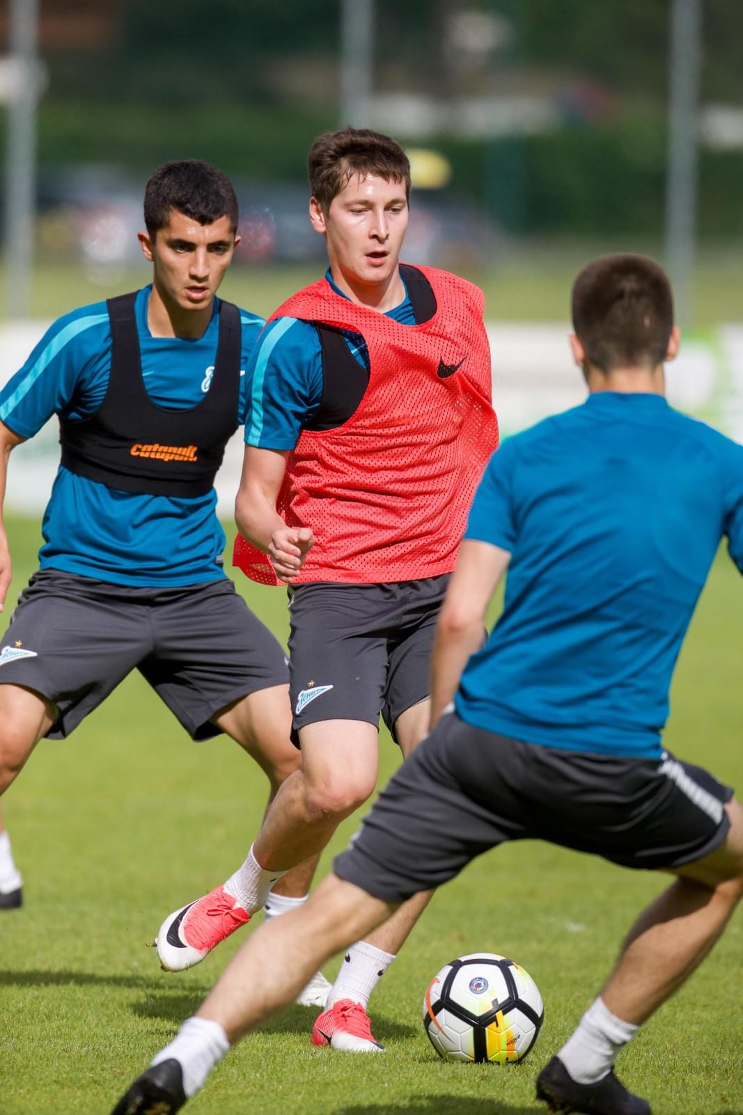 «Газпром»-тренировочные сборы в Австрии: 16 июня, вечерняя тренировка