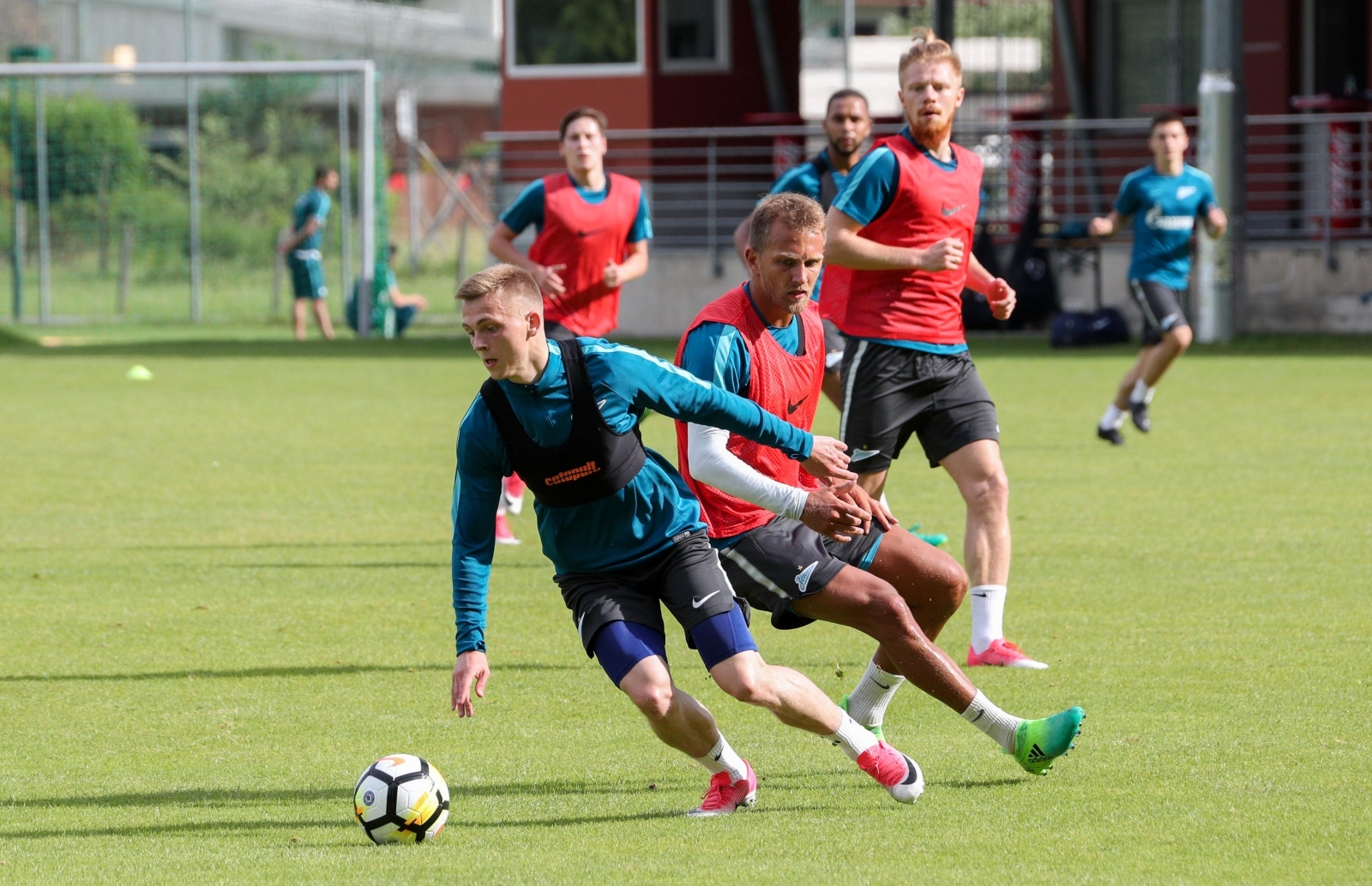 «Газпром»-тренировочные сборы в Австрии: 16 июня, вечерняя тренировка