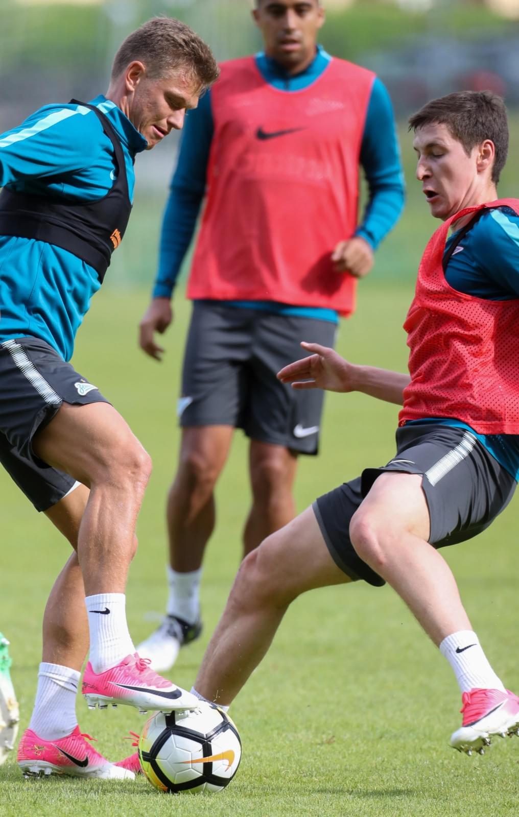 «Газпром»-тренировочные сборы в Австрии: 16 июня, вечерняя тренировка