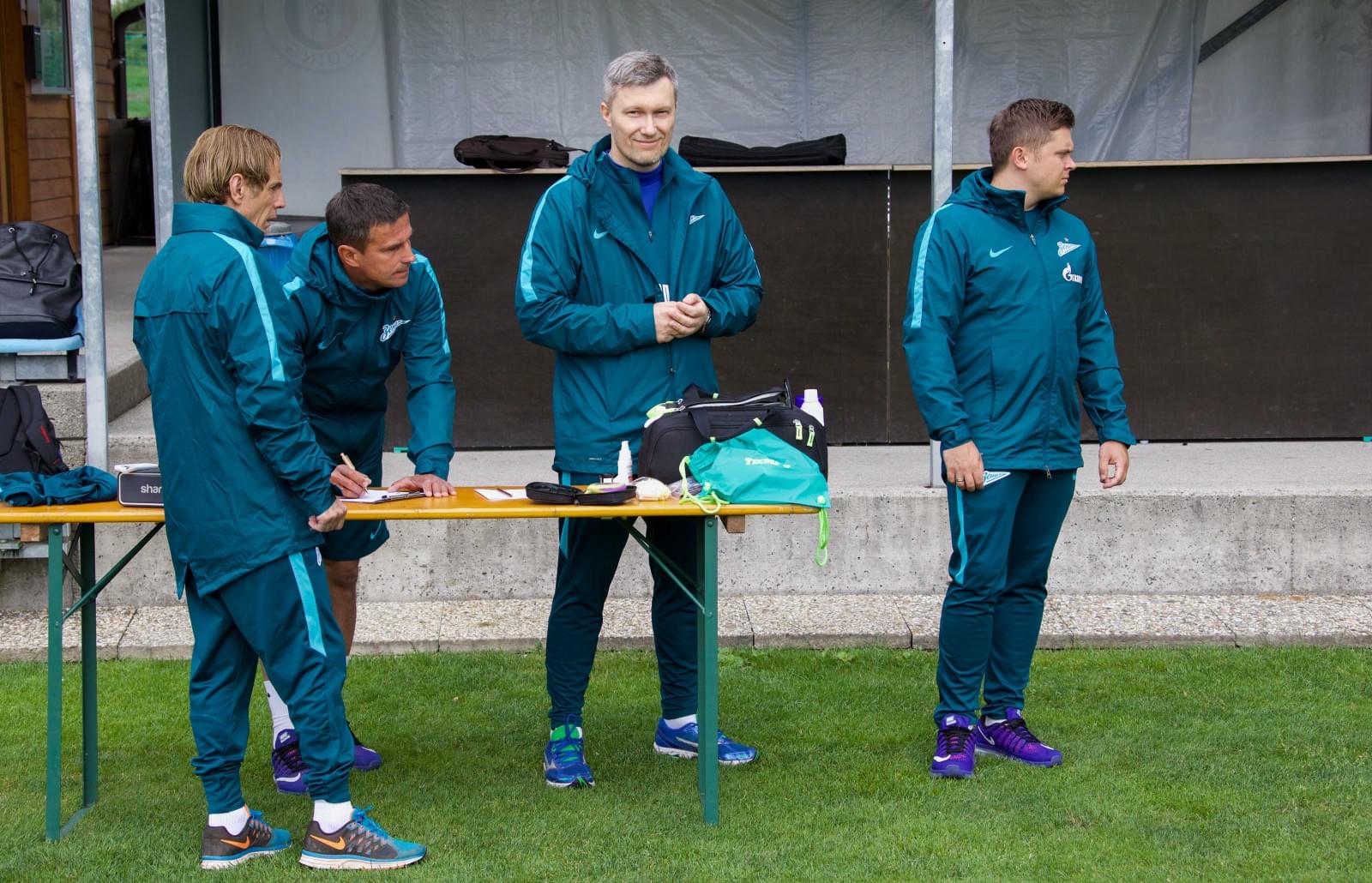 «Газпром»-тренировочные сборы в Австрии: 17 июня, утренняя тренировка