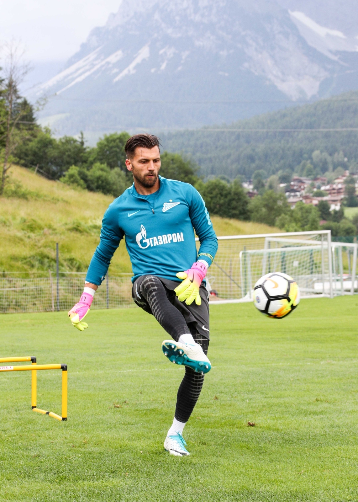 «Газпром»-тренировочные сборы в Австрии: 17 июня, утренняя тренировка