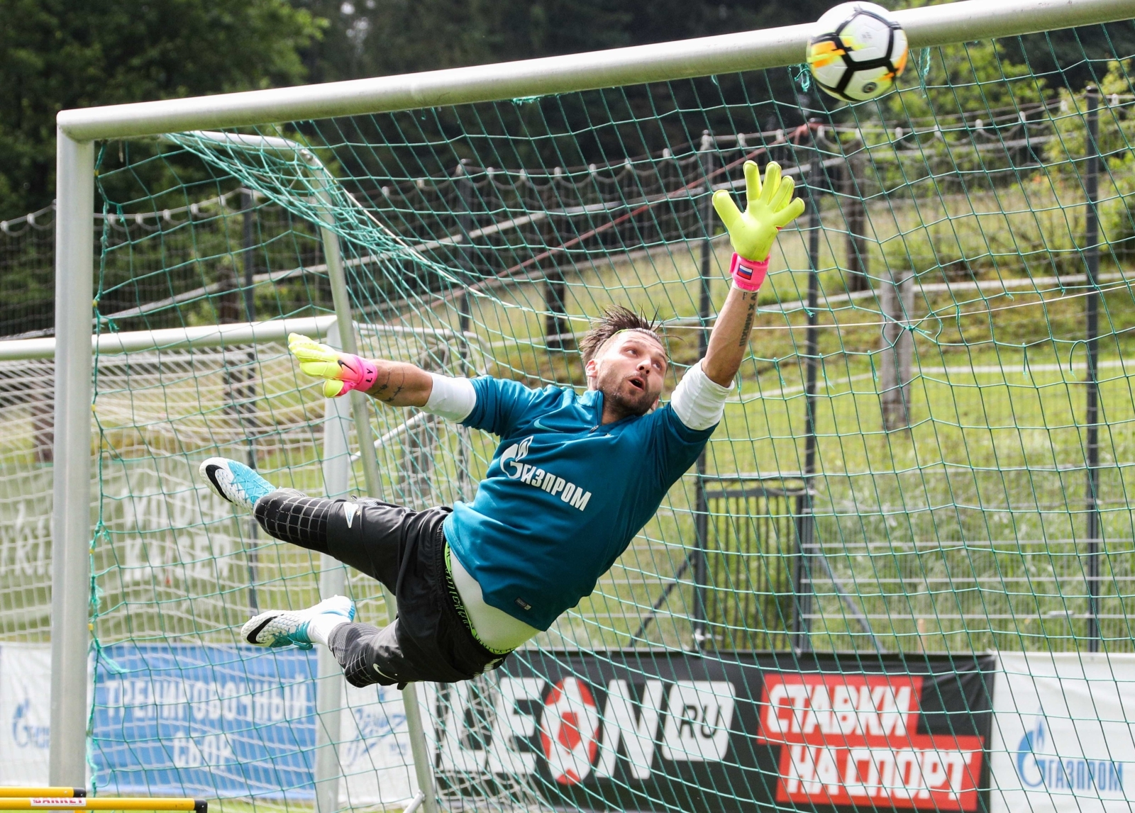 «Газпром»-тренировочные сборы в Австрии: 17 июня, утренняя тренировка