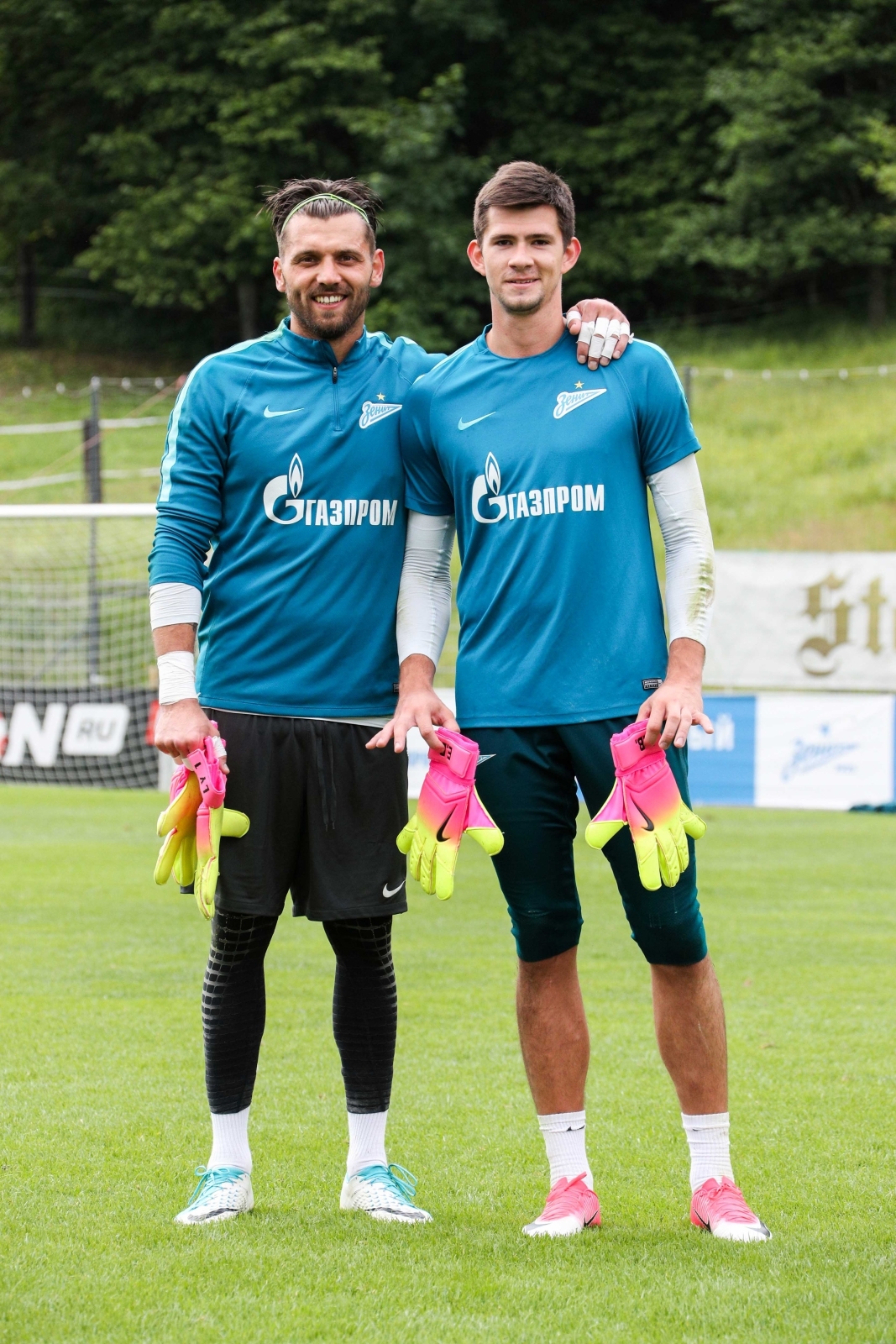 «Газпром»-тренировочные сборы в Австрии: 17 июня, утренняя тренировка