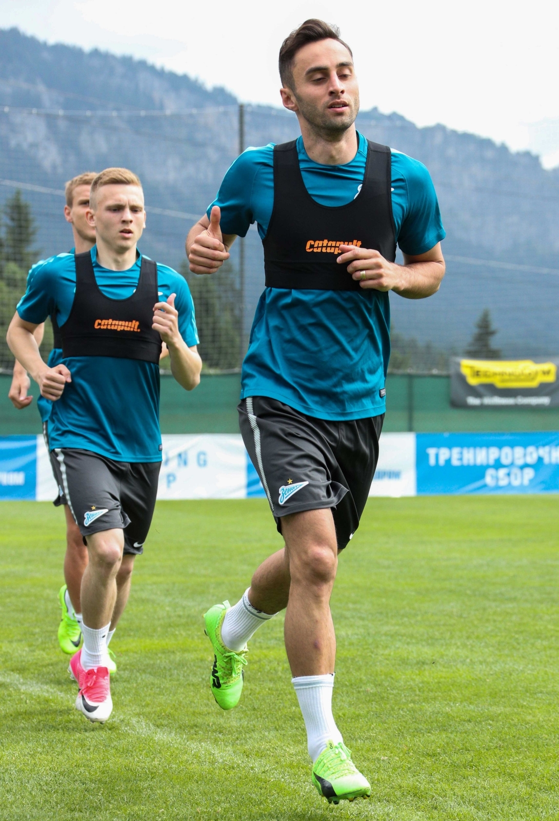 «Газпром»-тренировочные сборы в Австрии: 17 июня, утренняя тренировка