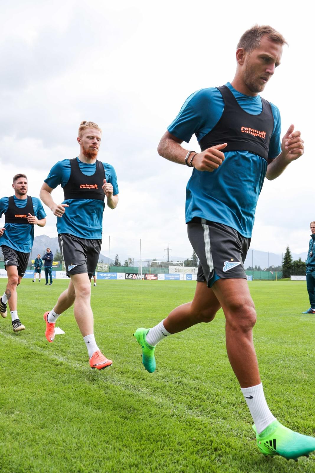 «Газпром»-тренировочные сборы в Австрии: 17 июня, утренняя тренировка