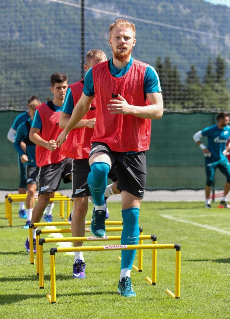 «Газпром»-тренировочные сборы в Австрии: 18 июня, утренняя тренировка